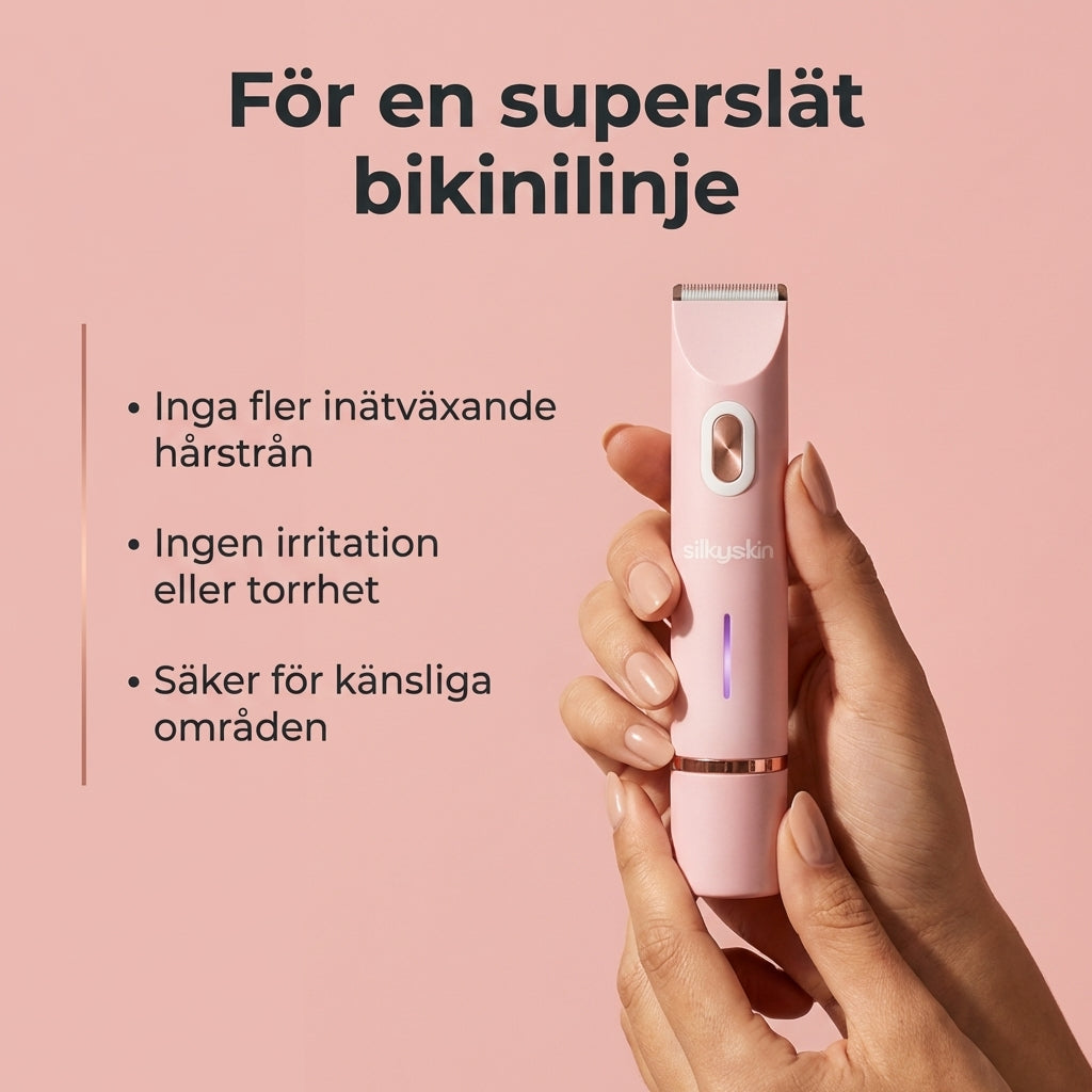 Silkyskin - Intimrakning utan irritation